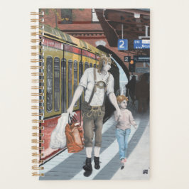 Agenda Elf Berlin Train Trip Fantasy Art Planner