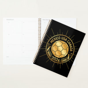 Agenda Emblema de Futebol Dourado 2026   México EUA Canad