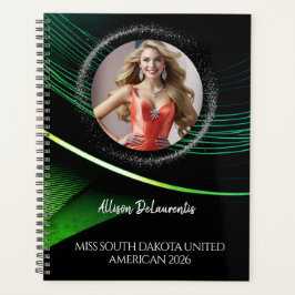 Agenda Emerald Dust Ultimate Pageant Planner