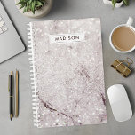 Agenda Empresa Personalizada do Mármaco Lilac Roxo<br><div class="desc">Mantenha-se organizado com este elegante planejador de negócios personalizado de mármore lilás roxo. Perfeito para mulheres que apreciam designs luxuosos e modernos, esse planejador combina a beleza eterno do mármore com a funcionalidade prática. O sofisticado padrão de mármore lilac glitter adiciona um toque de glamour ao seu planejamento diário. Personalize-o...</div>