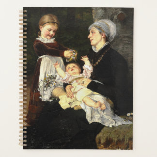 Agenda En Ammes Besøg - Bertha Wegmann Fine Art