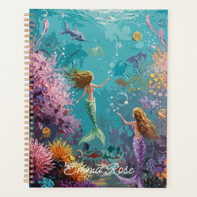 Agenda Enchanted Mermaid Underwater Scene (Frente)