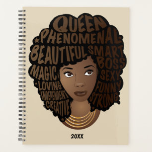 Agenda Encorajando as mulheres negras, cabelo natural, be