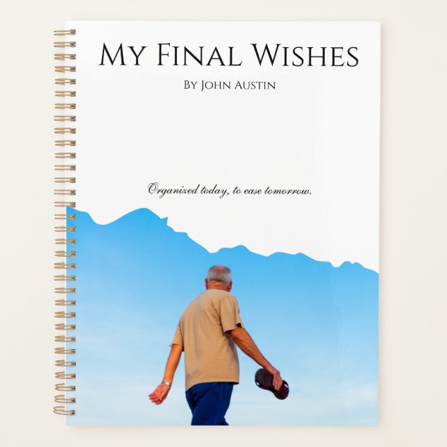 Agenda End-of-Life Planning Checklist & Organizer  (Frente)