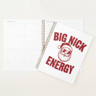 Agenda Energia do Grande Nick Piada de Natal Engraçada e