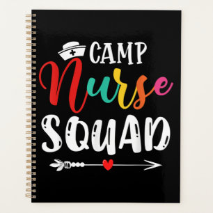 Agenda Enfermeira de acampamento bonito Enfermeira de esq