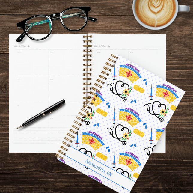 Agenda Enfermeira Whimsical (Criador carregado)