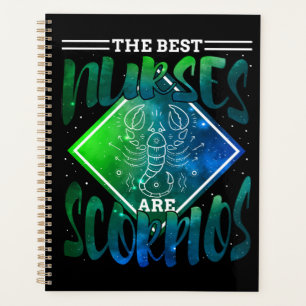 Agenda Enfermeiro Scorpio Birthday Enfermando Estudante L