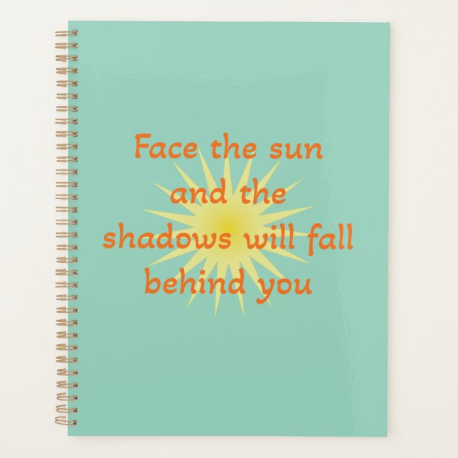 Agenda Enfrente o sol (Frente)