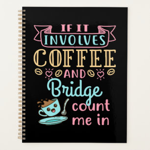 Agenda Engraçado se envolve café e ponte