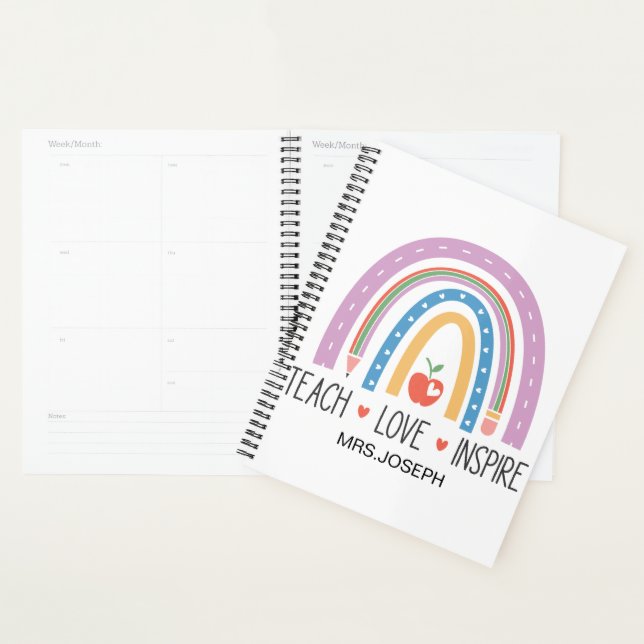 Agenda Ensine Amor Inspire Professor  (Exibição)