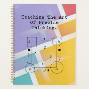 Agenda Ensino da Arte do Pensamento Preciso Lógica Mate