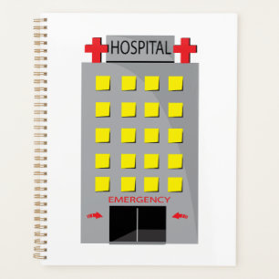 Agenda Entrada de Emergência do Edifício do Hospital