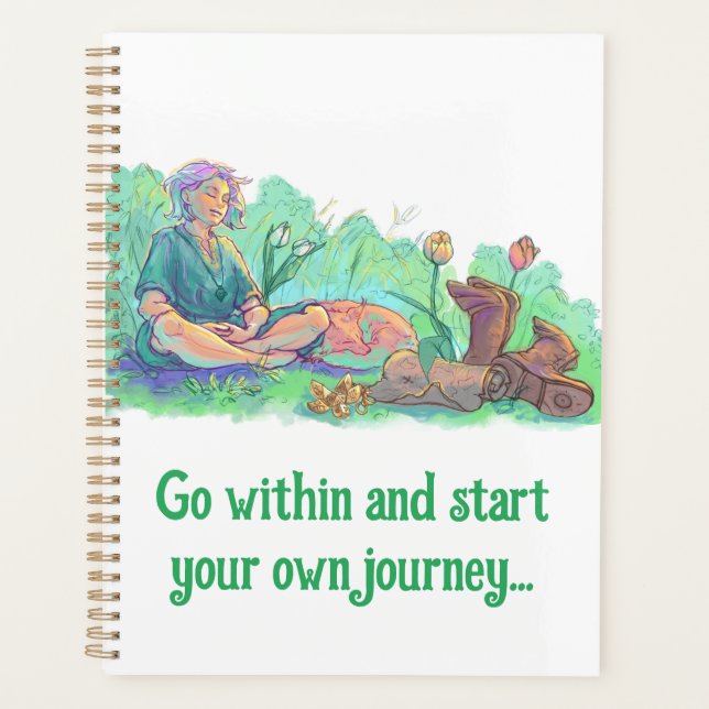 Agenda Entre e encontre sua paixão (Frente)