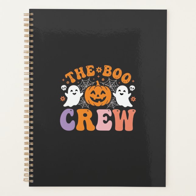 Agenda Equipe de Espanto de Halloween Fantasma Abóbora De (Frente)