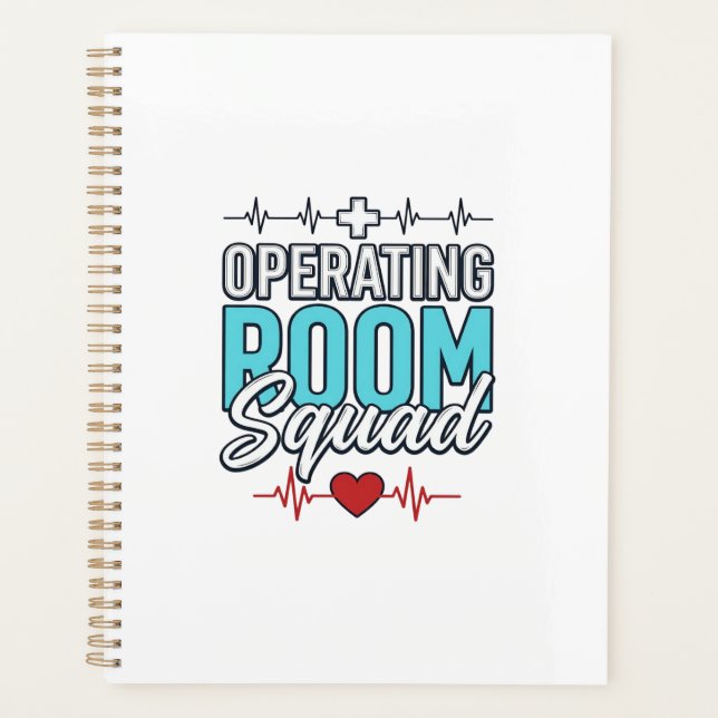 Agenda Equipe de Sala de Operações Camisa da Equipe Cirúr (Frente)
