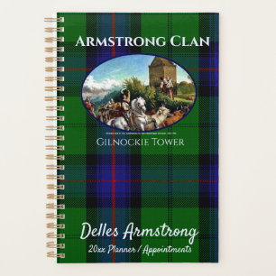Agenda Escocesa Personalizada Clan Gilnockie Weekly