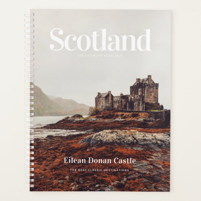 Agenda Escócia, Castelo Eilean Donan, Escócia (Frente)