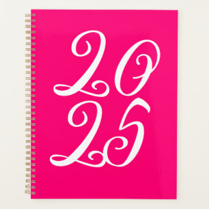 Agenda Escrito fofo magenta magenta magenta, quente, ano