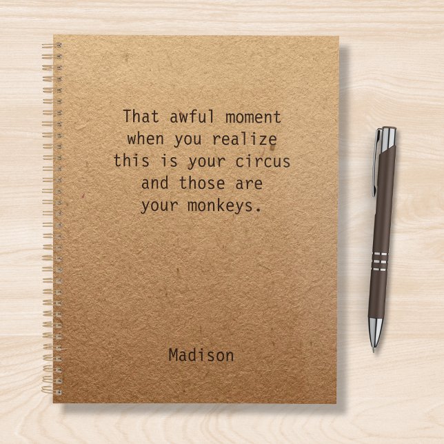 Agenda Escritório de Notas Personalizadas do Gerente Chef (Criador carregado)