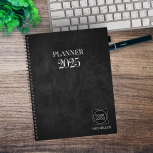 Agenda Escritório simples do logotipo da empresa 2025 per