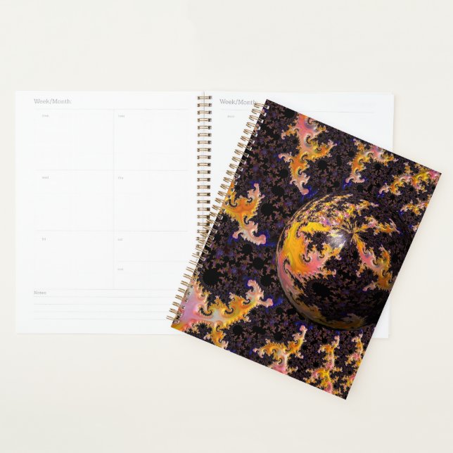 Agenda Esfera de Tempestade de Fogo Fractal (Exibição)