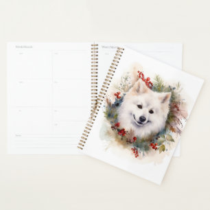 Agenda Eskimo Natal Americano Wreath Festivo Pup