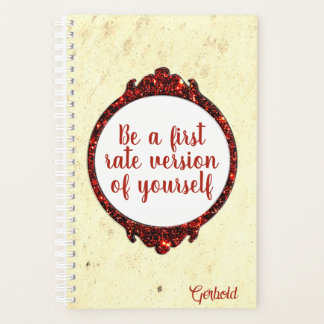 Agenda Espelho de Espaço Personalizado Gem