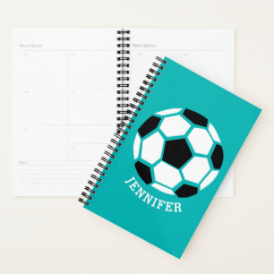 Agenda Esportes Personalizados para Garotas de Futebol Ge