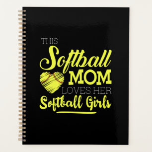 Agenda Esta mãe de softball ama as suas "Moças de Softbal