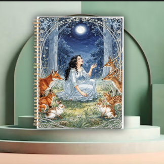 Agenda Esta Musa ao Luar Art Nouveau
