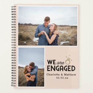 Agenda Estamos Envolvidos No Casamento Da Colagem De Foto