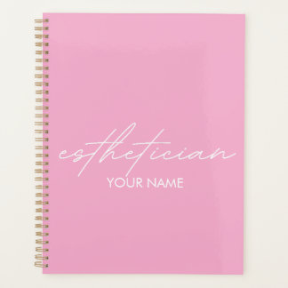 Agenda Esthetician Notebook - Personalized Gift
