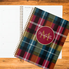 Agenda Estilo de Padrão Xadrez Personalizado