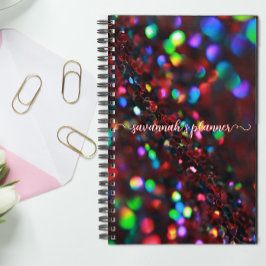 Agenda Estimulação Vermelha Escura