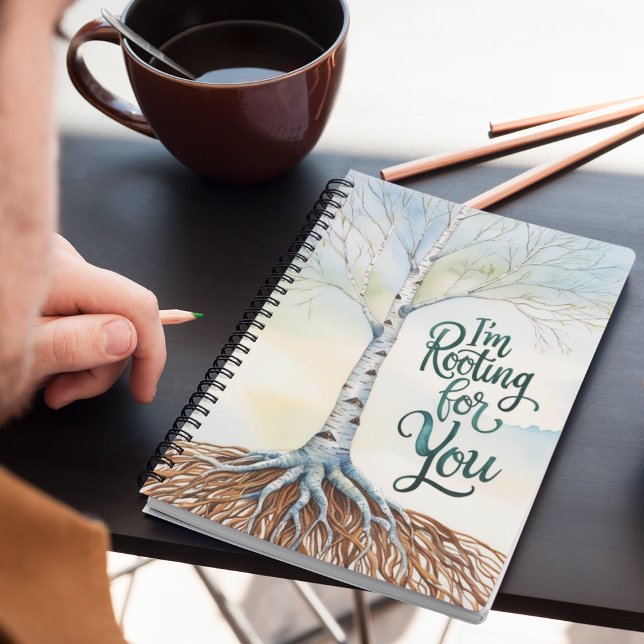 Agenda Estou torcendo por você, programador personalizado (Show your support with this personalized, "Rooting for you" planner! )