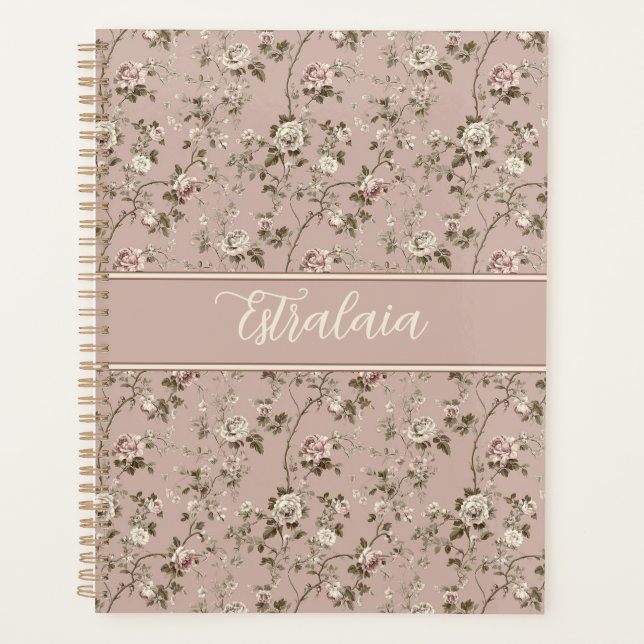 Agenda Estralaia Dusty Rosa Rosa (Frente)