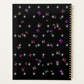 Agenda estrelas borboleta céu
