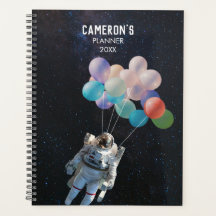 Estrelas de Astronauta de Nome Personalizado e Bal