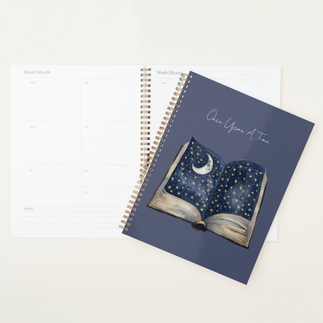 Agenda Estrelas Lua Livro Era Uma Vez (Exibição)
