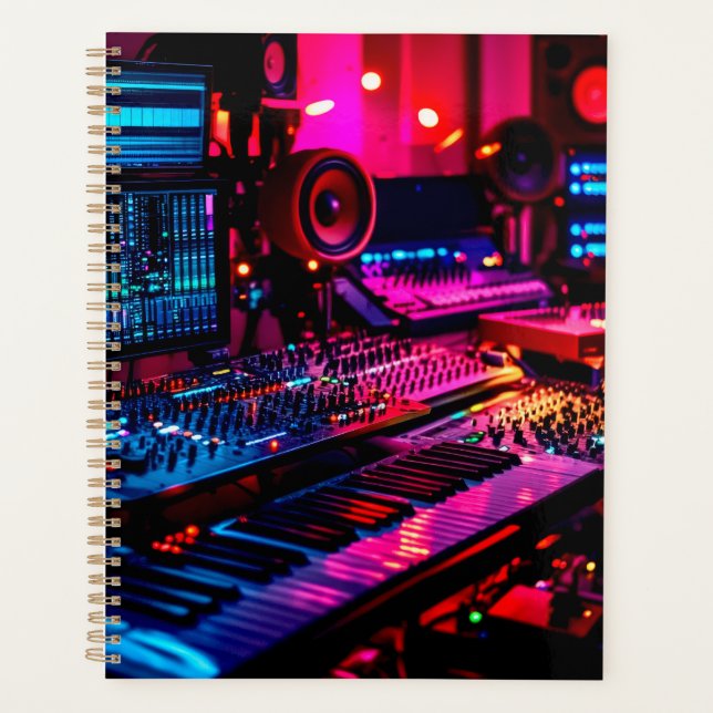 Agenda Estúdio de Música em Casa (Frente)