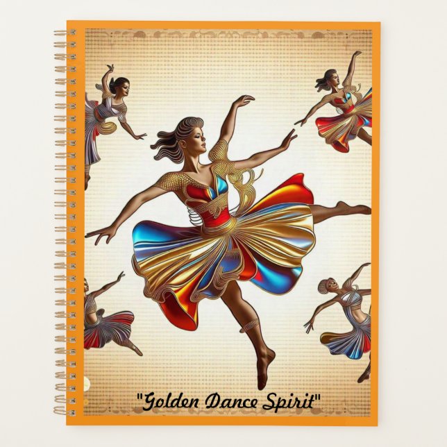 Agenda "Etapas da dança Inspiracional" (Frente)