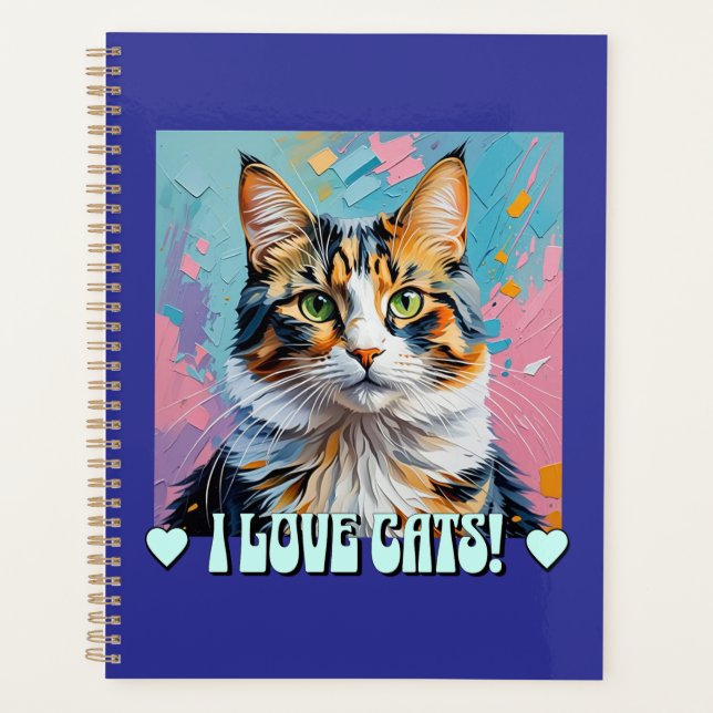 Agenda Eu Adoro Gatos! (Frente)