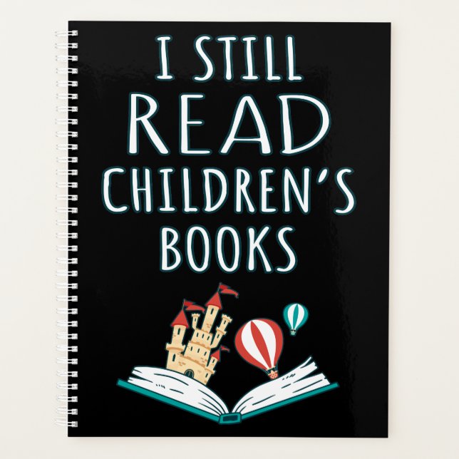 Agenda Eu ainda leio livros infantis II (Frente)