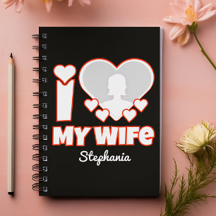 Agenda Eu Amo Minha Esposa Personalizado – Adicionar Nome