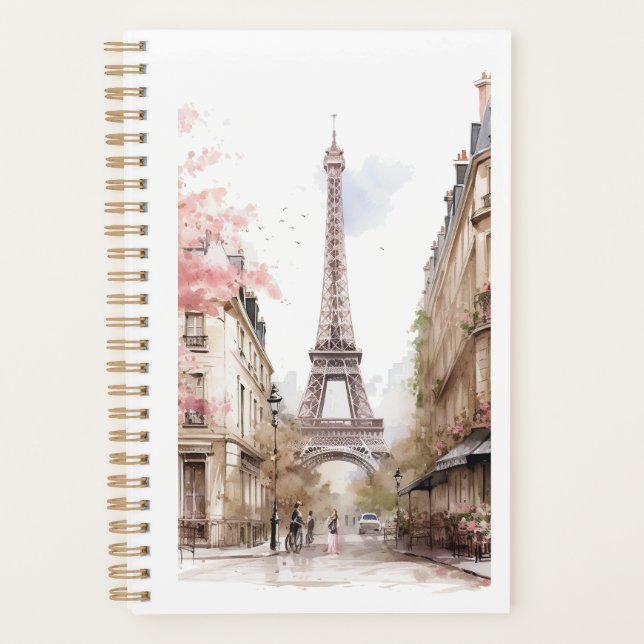 Agenda Eu amo Paris (Frente)