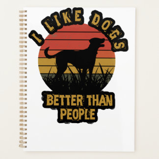 Agenda Eu gosto mais de cachorros do que de pessoas