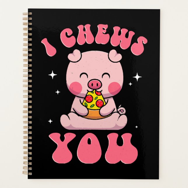 Agenda Eu Mastigo Sua Pizza (Frente)