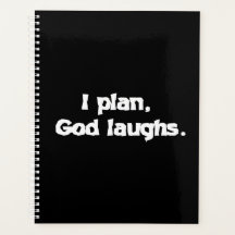 Eu Planejo Que Deus Ria Uma Engraçada Citação Espi