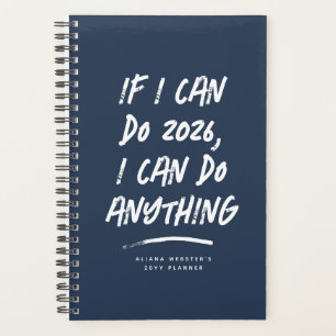 Agenda Eu posso fazer qualquer coisa engraçado motivacion